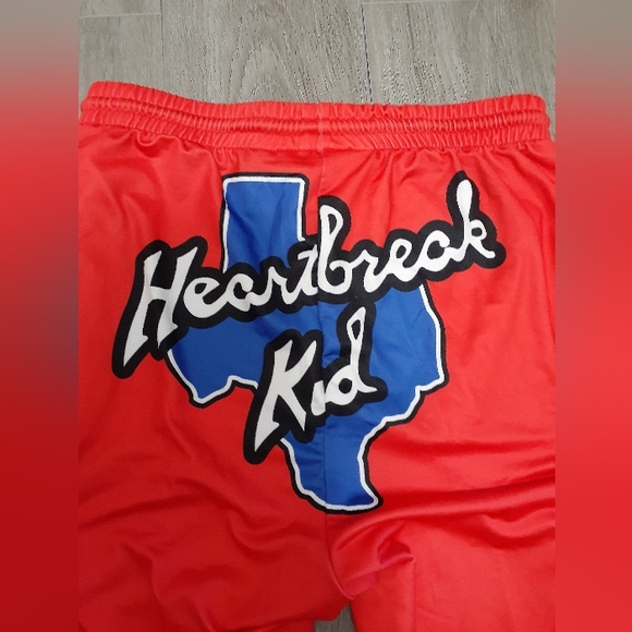 HBK Shawn Michael's Chalk Line 1997 Royal Rumble Retro Track Pants sz L - Picture 6 of 7